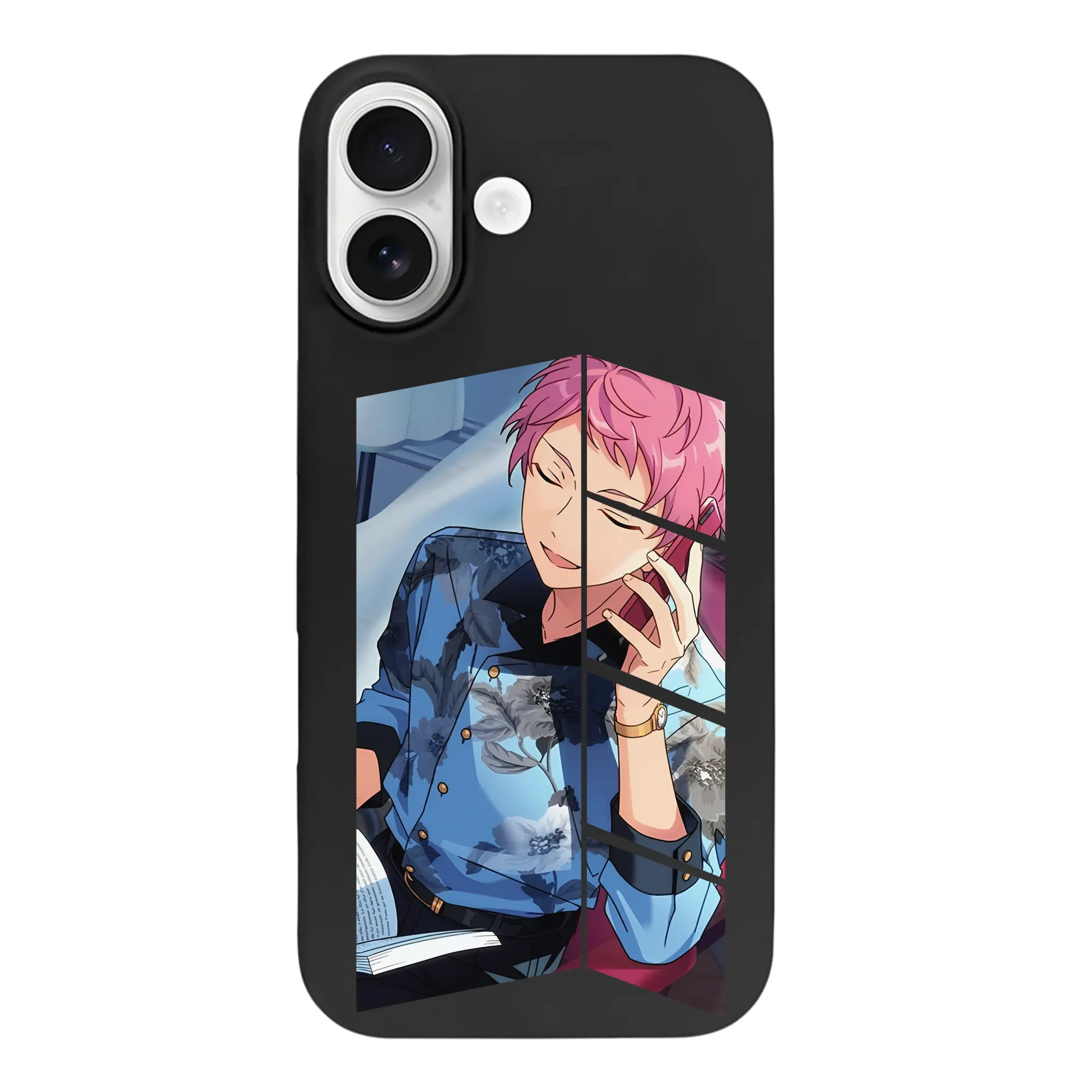 あんさん ぶる グッズ Valkyrie 斎宮宗 - iPhone 17 シリーズ シリコンケース 薄型 耐衝撃 指紋防止 ソフトタッチカバー 精密フィット 傷防止 保護ケース iPhone 17/17 Air/17 Pro/17 Pro Max 対応